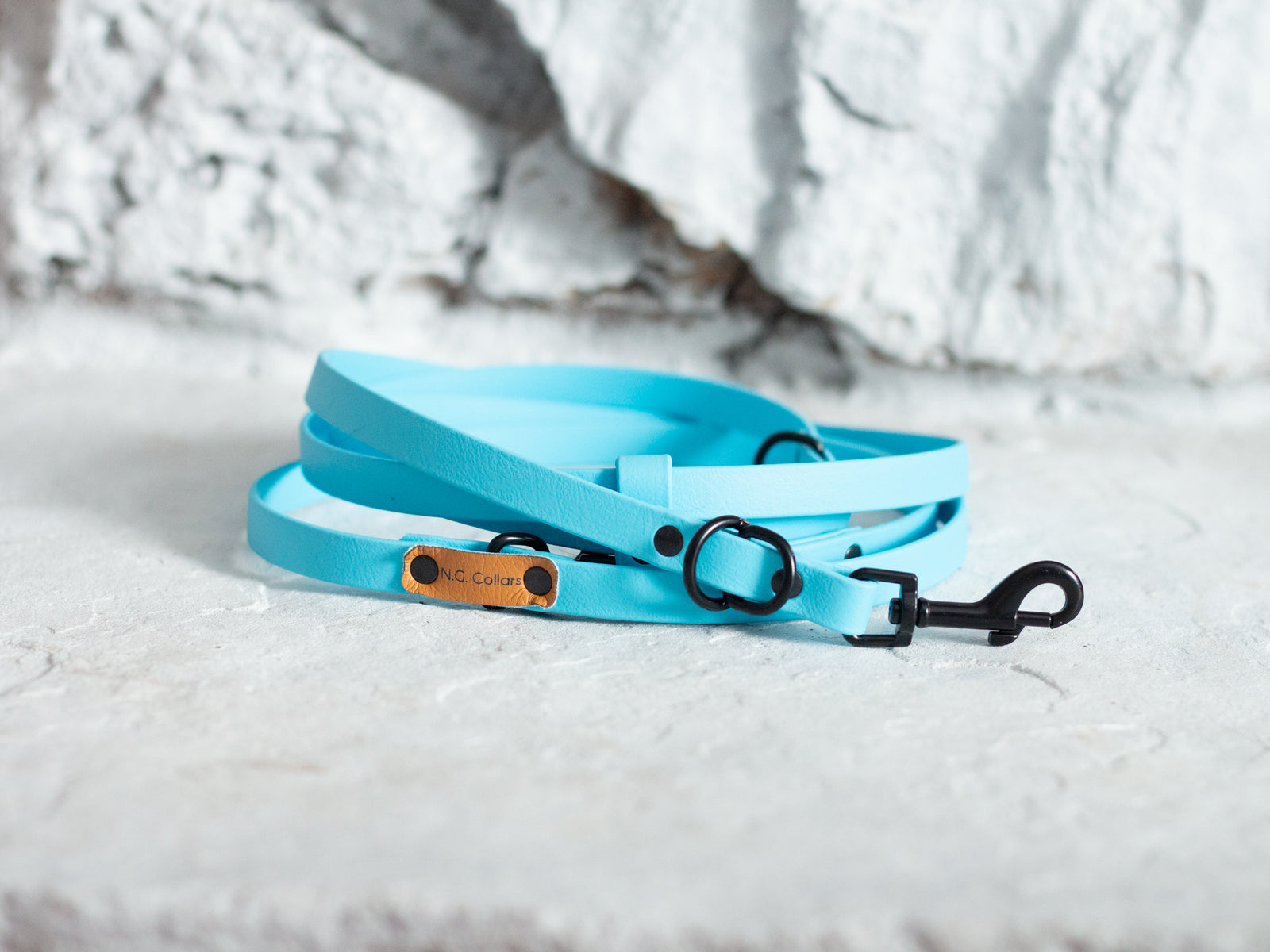 Baby Blue Hybrid Leash
