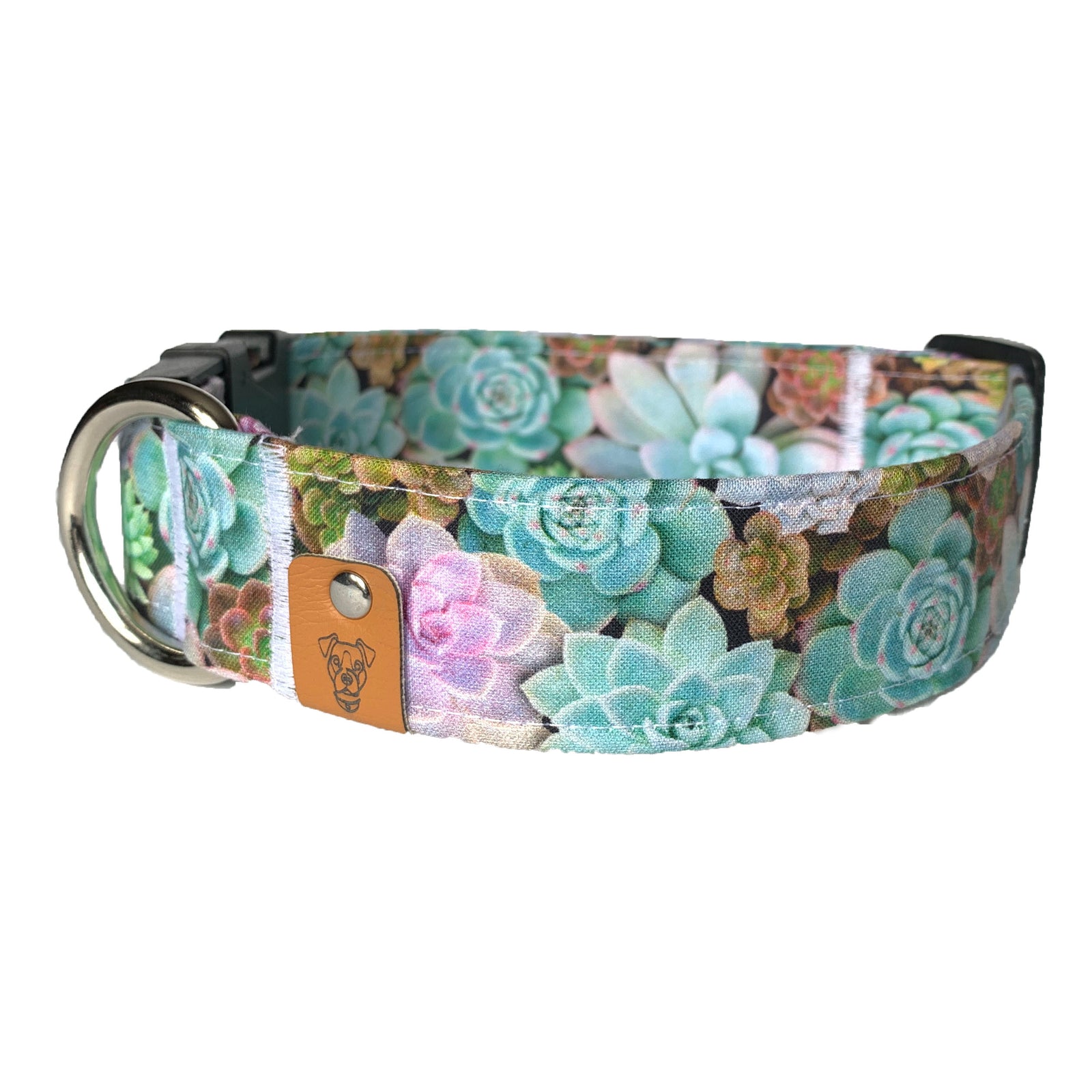 Succulents Buckle Collar - N.G. Collars