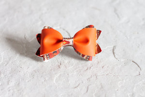 Orange Western Bow Tie