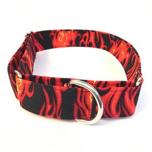 Ring of Fire Martingale Collar - N.G. Collars