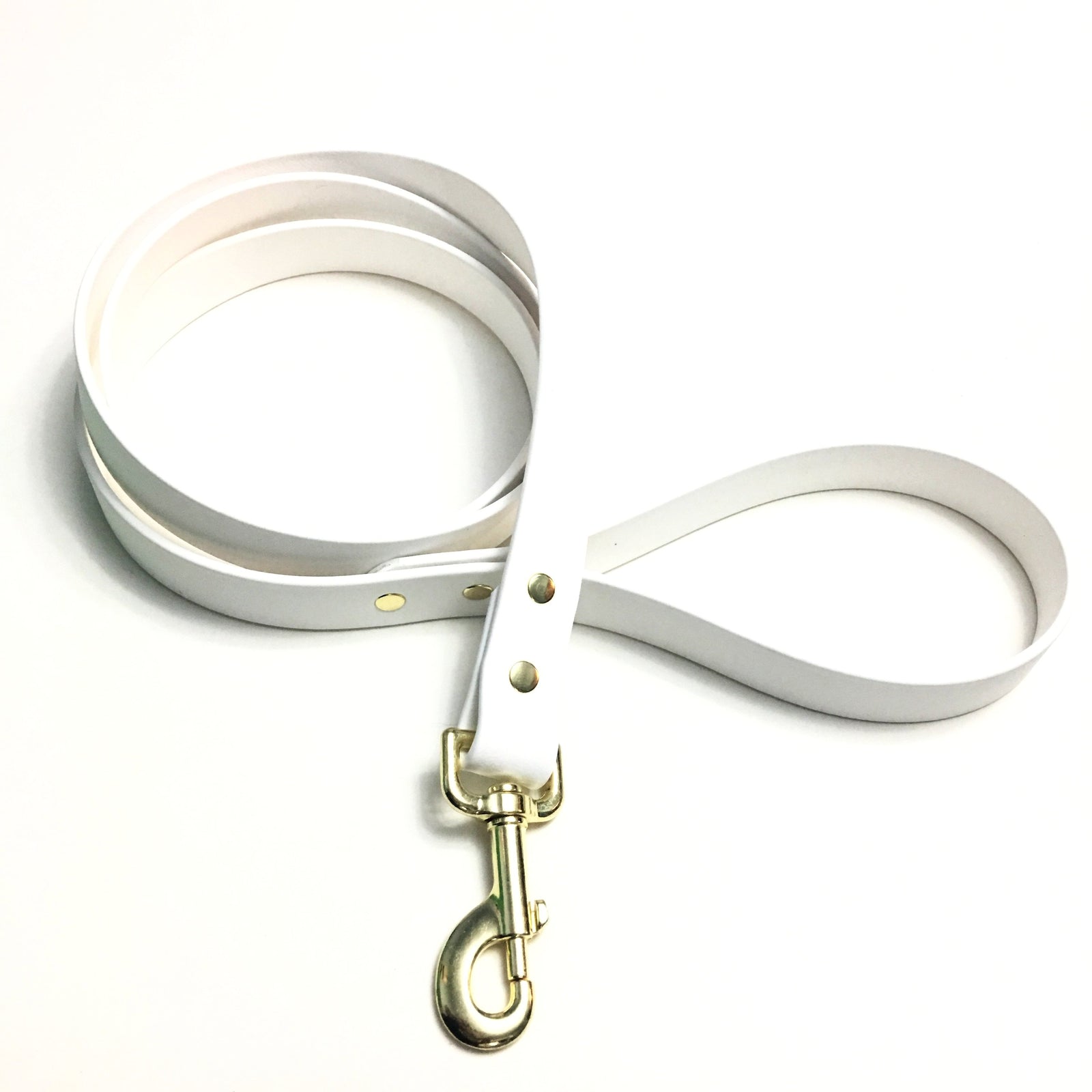 White Proof Leash - N.G. Collars