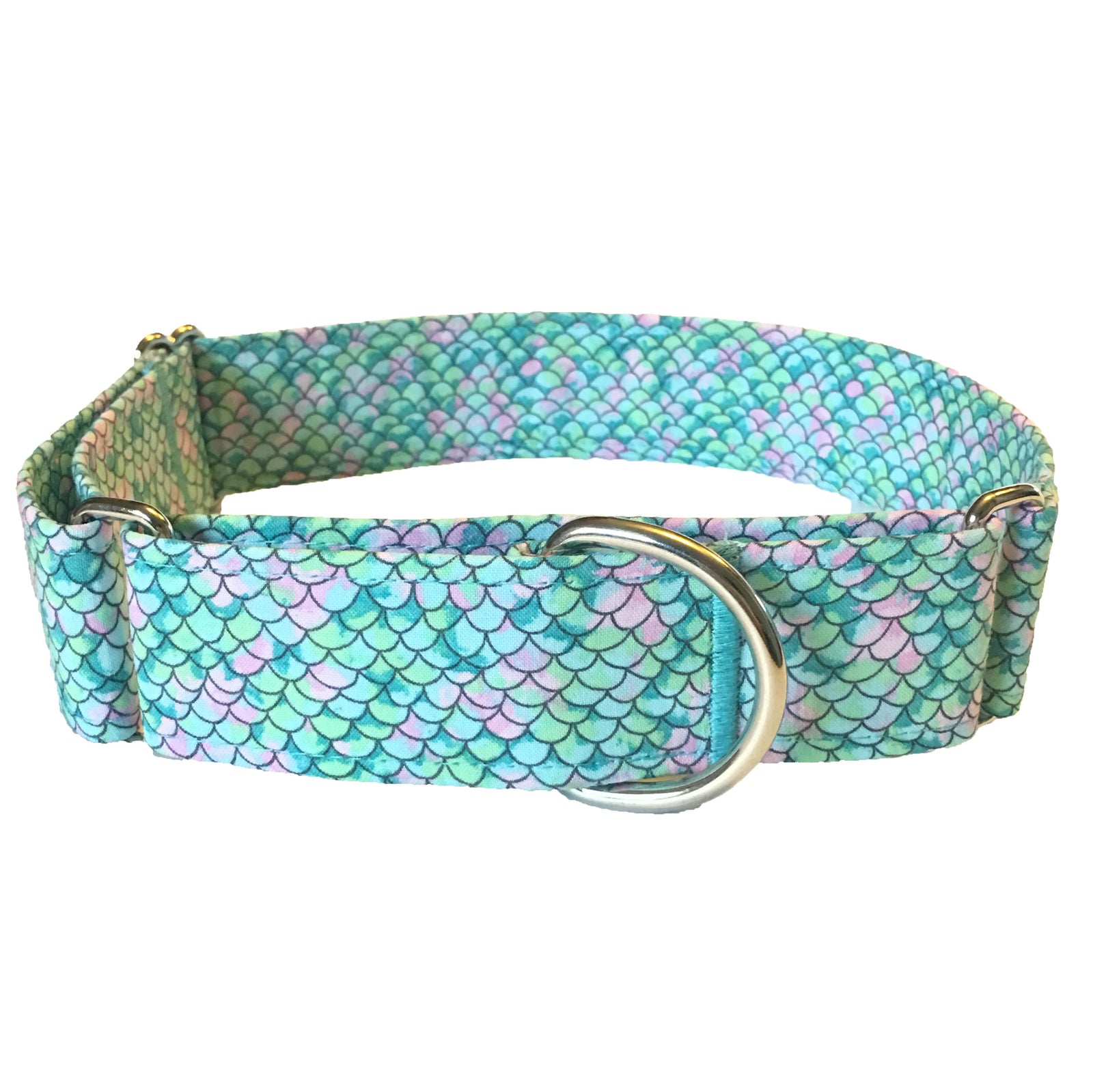 Mermaid Tail Martingale Collar - N.G. Collars