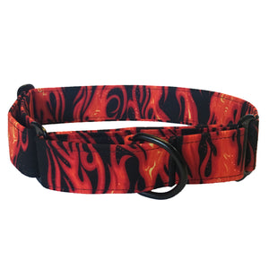 Ring of Fire Martingale Collar - N.G. Collars