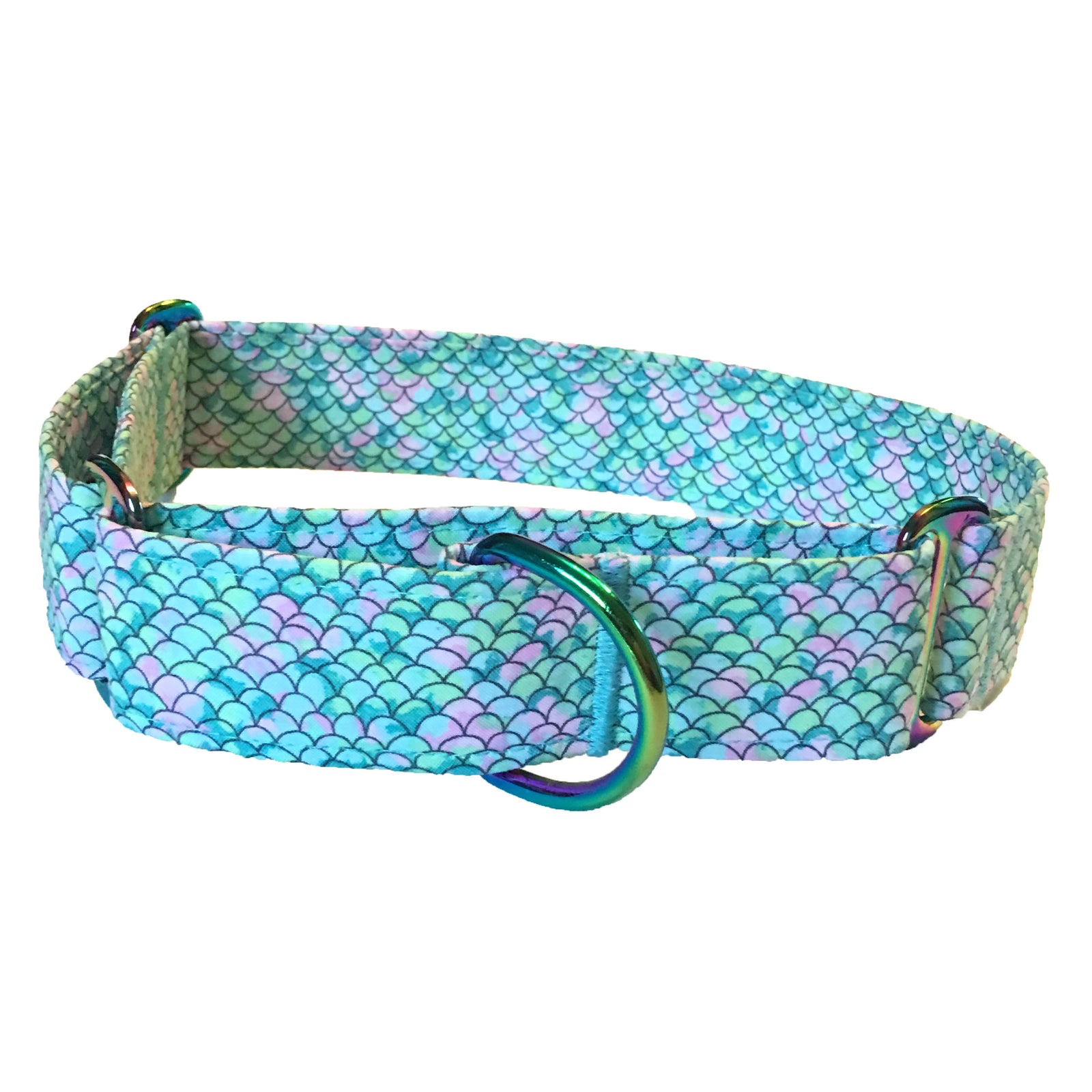 Mermaid Tail Martingale Collar - N.G. Collars