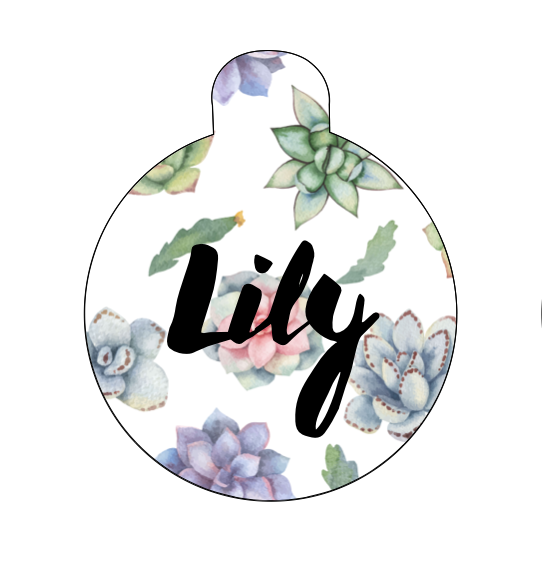 Lily Pet Tag