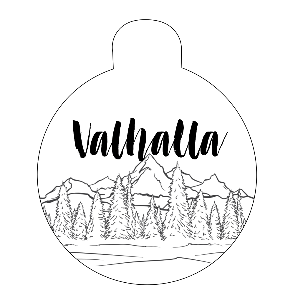 Valhalla Pet Tag