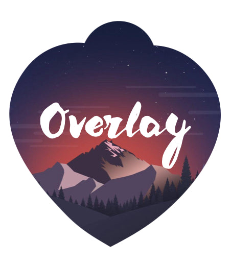 Sunset Mountain Pet Tag