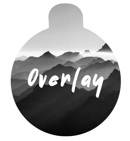 Gray Sale Mountains Pet Tag