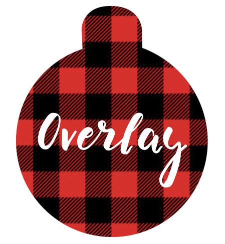 Red Plaid Pet Tag