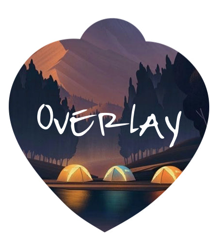 Tent Camping Pet Tag