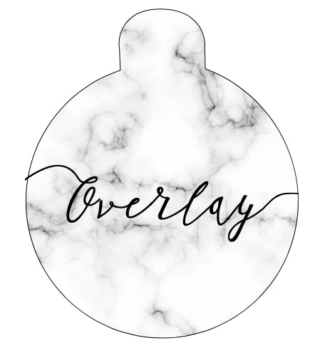 Marble Pet Tag