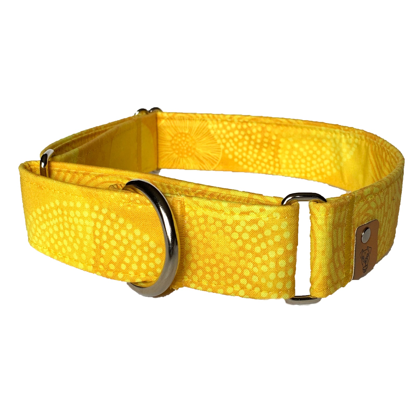 Zesty Lemon Martingale Collar - N.G. Collars